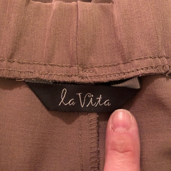 La Vita dress pants in a camel-ish taupe color. Unknown size. - Picture 4 of 4